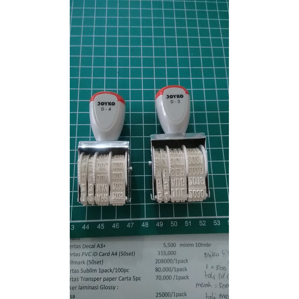 

Stempel Tanggal Joyko D4