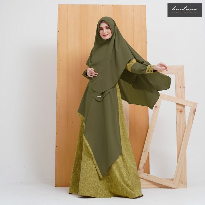 Gamis Syari Haitwo CRESEDIA 007 Fashion Muslim