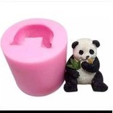 cetakan silikon puding coklat panda