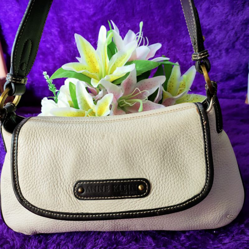 TAS PRELOVED HANDBAG ANNE KLEIN KEPALA SINGA