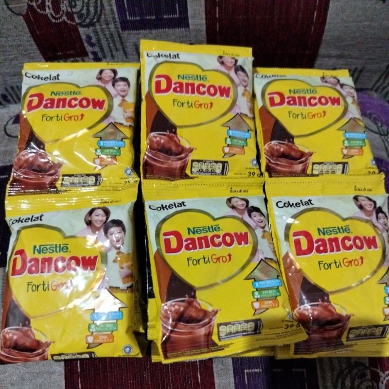 Dancow Fortigo Coklat Renceng 39gr X 10pc