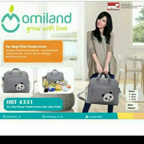 Tas bayi panda besar omiland