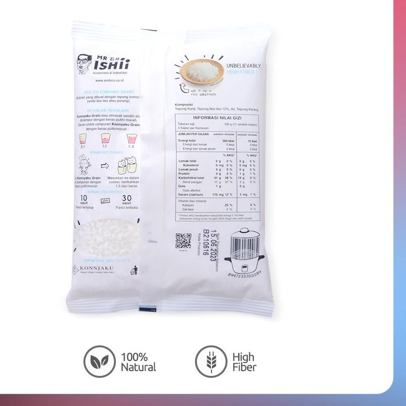 

Flash Sale!! ATR-491 Mr Ishii Konnyaku Grain Beras Shirataki 250 g