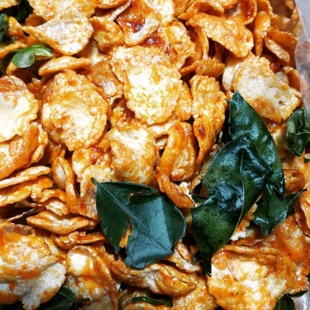 

Emping pedas Krispy daun jeruk 500g