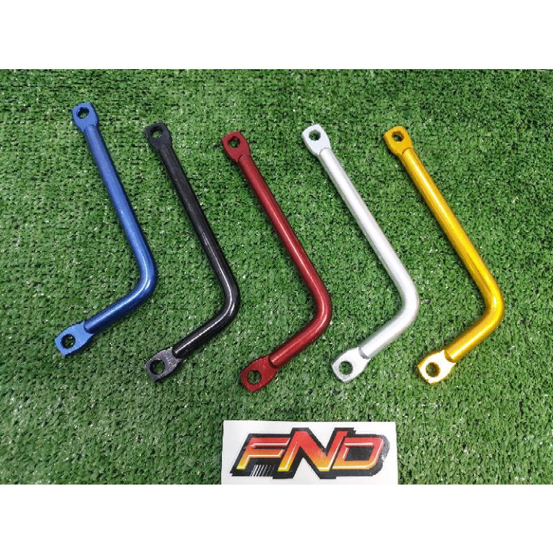 pangkon L knalpot ninja RR/R-breket knalpot ninja R universal cnc anodes alumunium