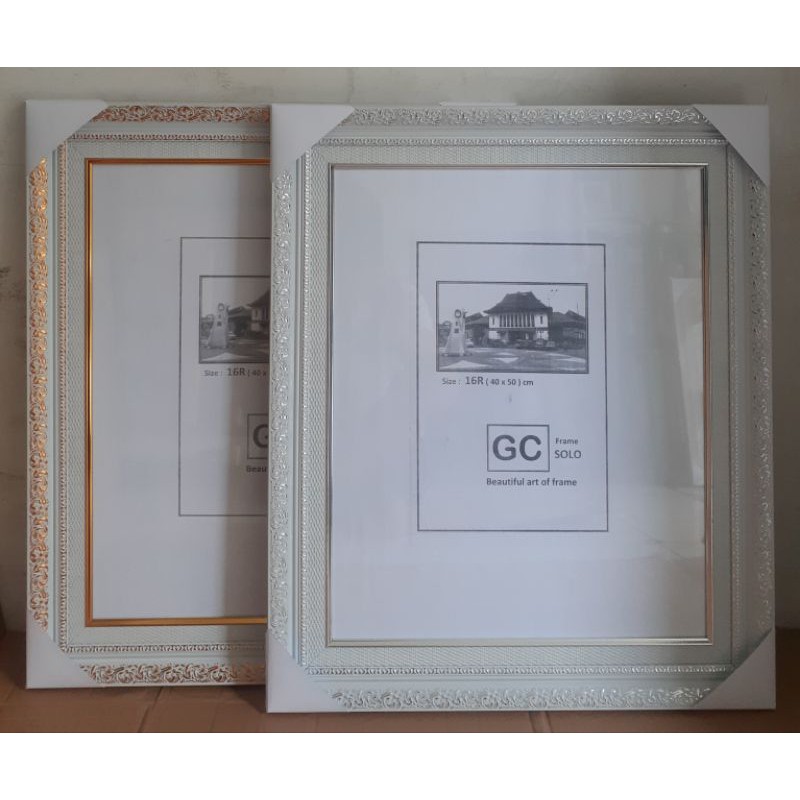 pigura frame 4cm+linen uk:16R(40x50)cm*(FREE PACKING)