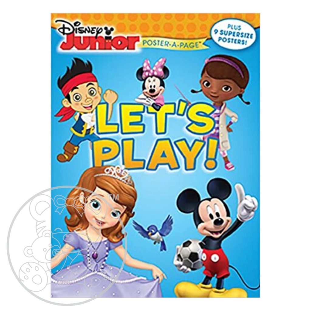 Buku Anak Disney Junior Lets Play Doc McStuffins Plus 9 Supersize Posters Character Human Animal Shopee Indonesia