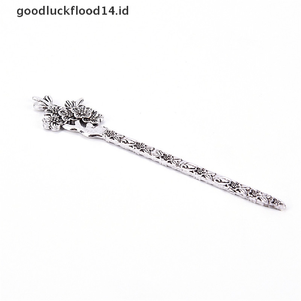 [OOID] Hair Sticks Pins Silver Alloy Geometric Headbands Lady Hair Clip Accessories New ID