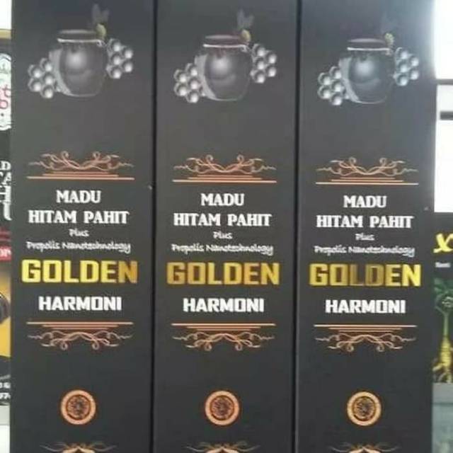 Madu Golden Harmoni original / Madu Hitam Pahit Golden Harmoni