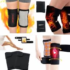 Sabuk Lutut Dengkul Terapi Pemanas Lutut Melancarkan Sirkulasi Darah Nyeri Sendi Pembengkakan Pada Lutut Magnetic Theraphy Self Heating Knee Pad Dilengkapi Dengan Batu Kecil Turmaline