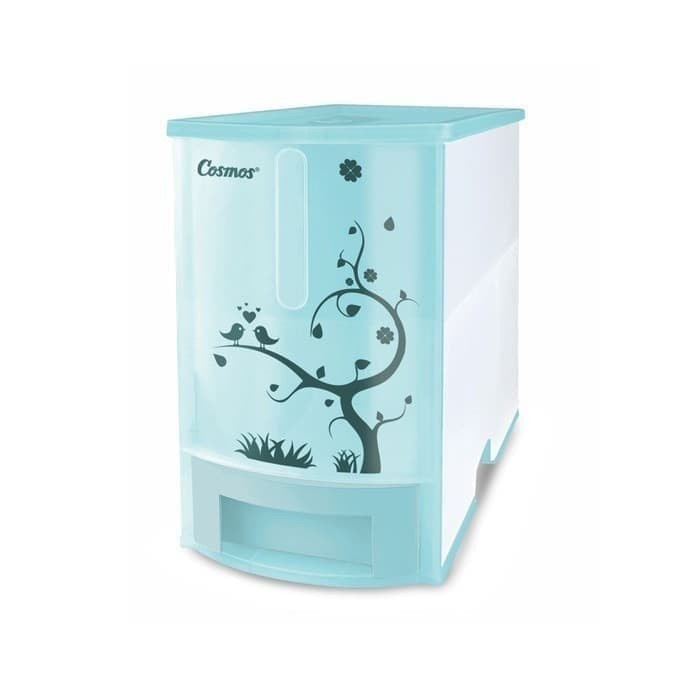 COSMOS RICE BOX MINI FIFO 007 Pundi - tempat penyimpanan beras 7kg