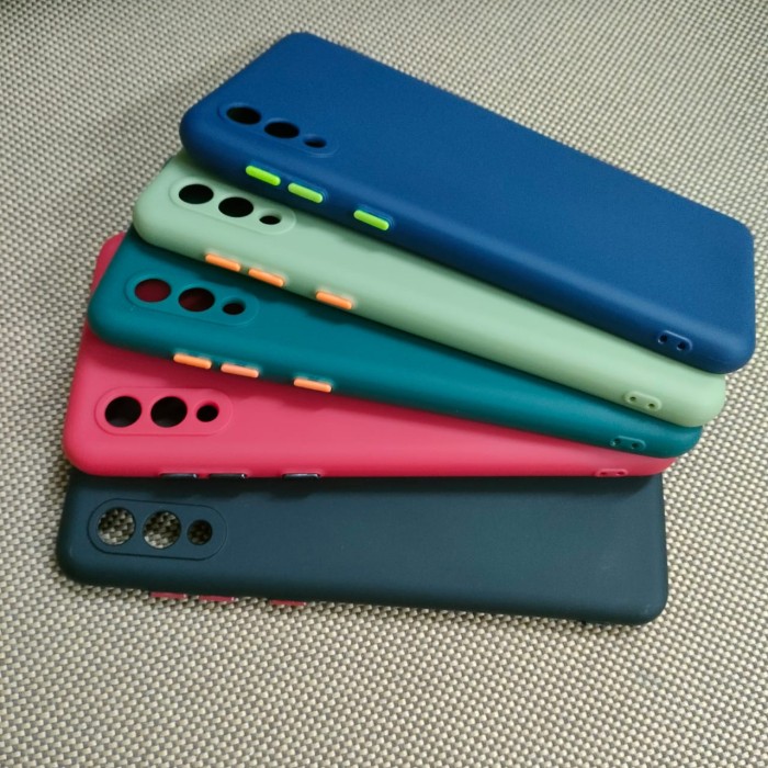 Case Samsung A02S A02 A12 Softcase Softshell Macaron Warna Silikon HP - Hitam, samsung A02