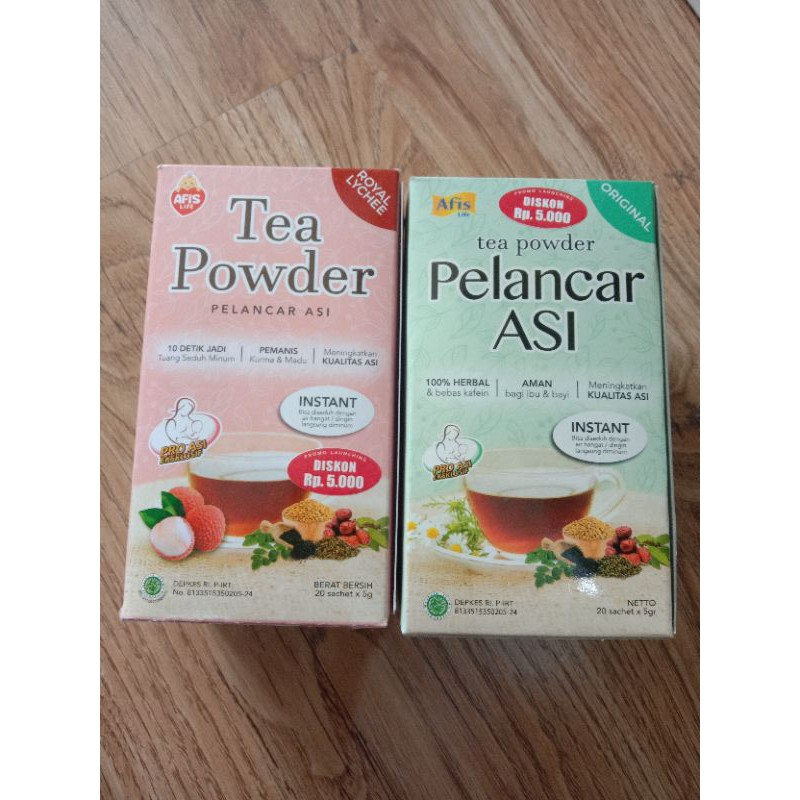 Teh Pelancar Asi Afis 20 Sachet x 5gr