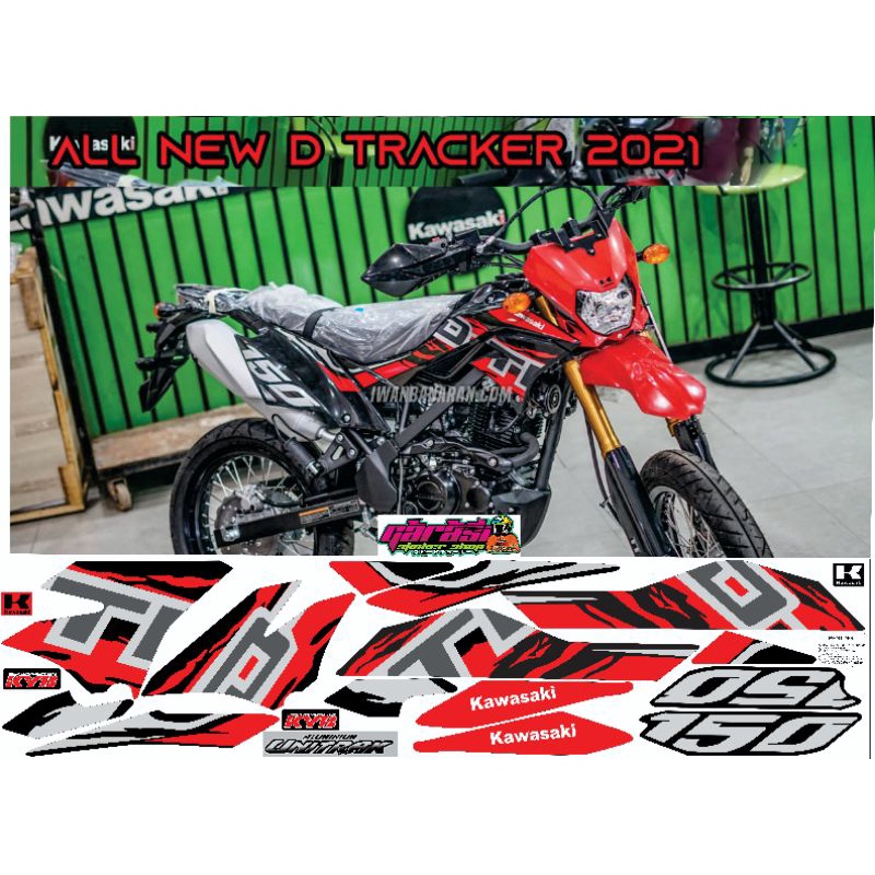 Striping Stiker DTracker 2021  all New DTracker baru