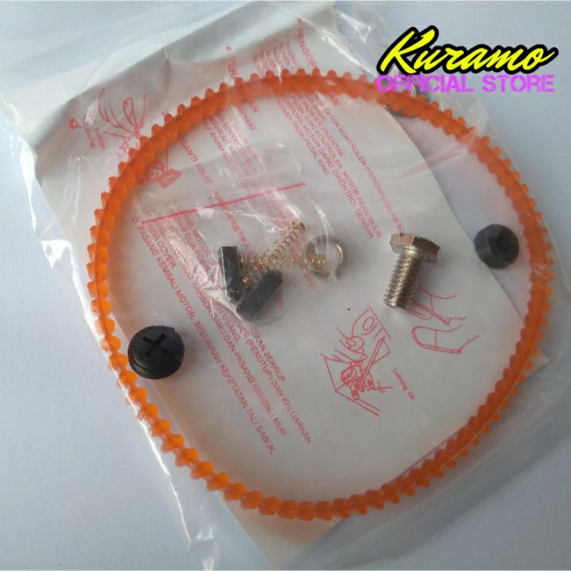 fanbel Vanbelt Spare Part Mesin Jahit Mini / Timing Belt / Arang Dinamo Mesin Jahit