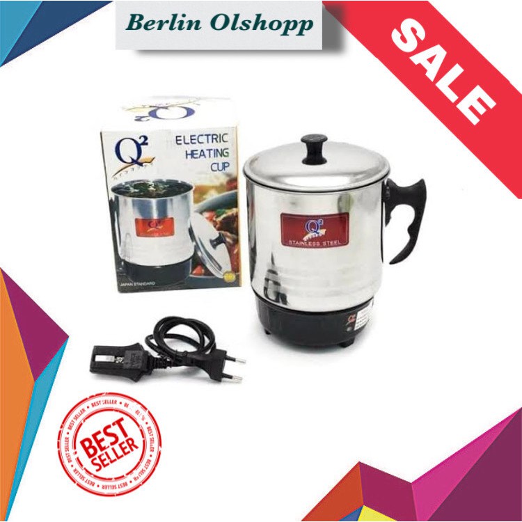 MUG LISTRIK  Q2 13 cm / TEKO ELEKTRIK / MUG ELEKTRIK 13cm