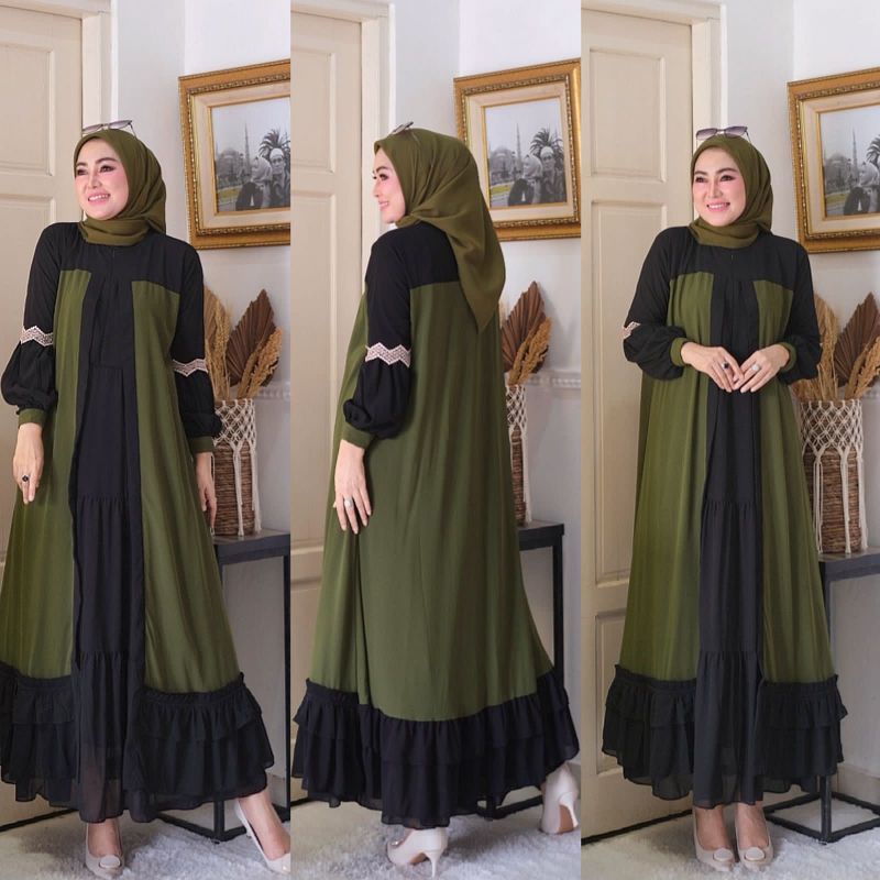 salamah semi dress