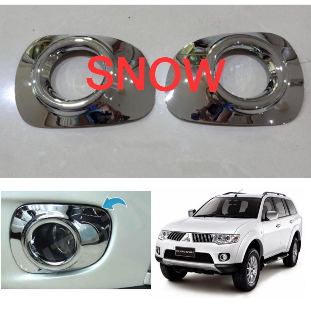 Cover Foglamp Pajero 2009 2010 Fog Lamp Chrome