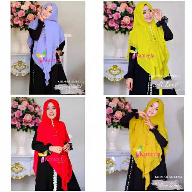 khimar ameena by kameela hijabku
