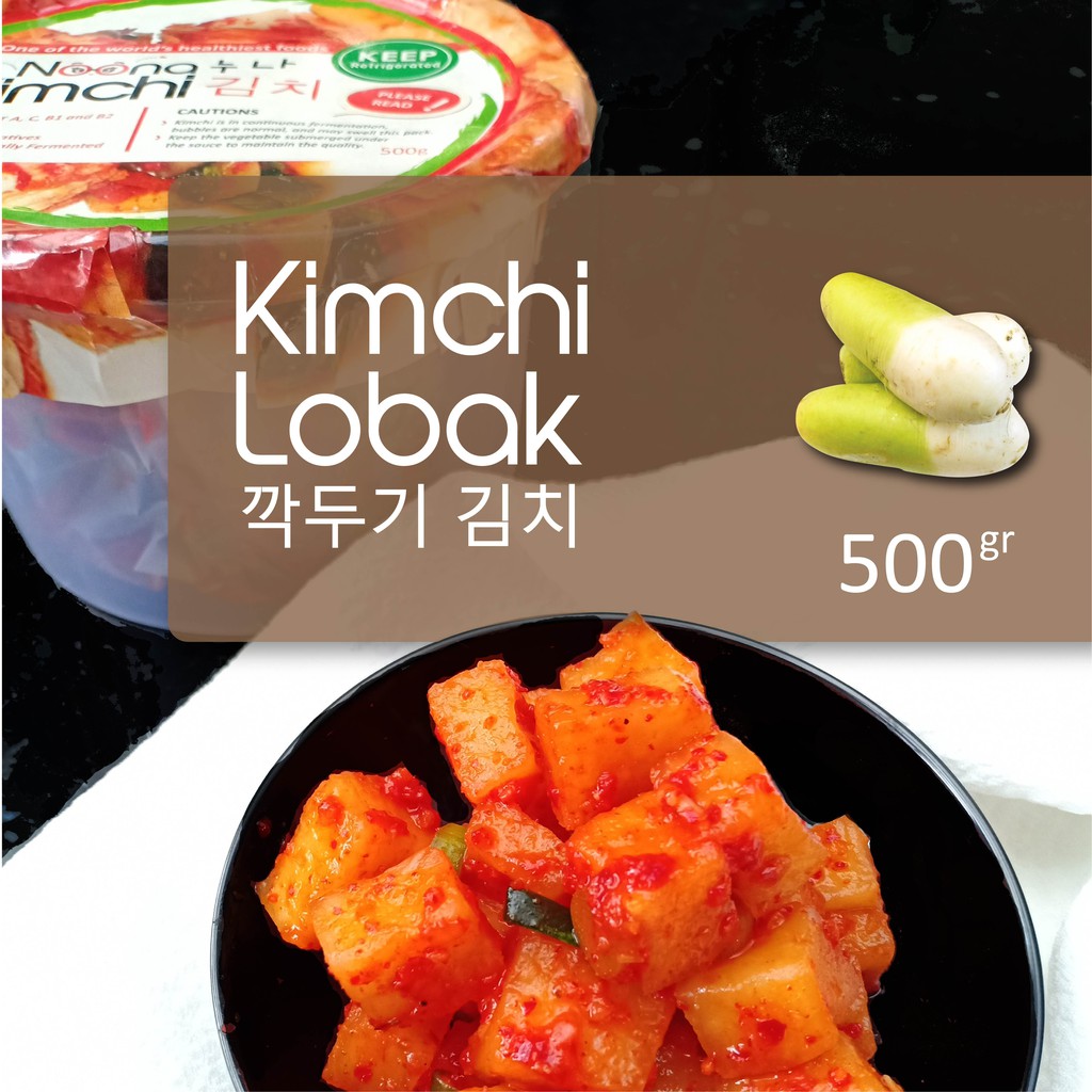 

500Gr Kimchi Lobak Pedas (HALAL)