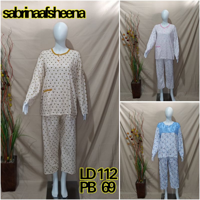 SETELAN KAOS TANGAN PANJANG CELANA PANJANG PP JUMBO SIU LIE BUSUI FRIENDLY