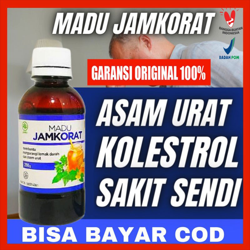 

Jamkorat Madu Obat Herbal Atasi Kolesterol Asam Urat Jamkho-Rat Original BPOM