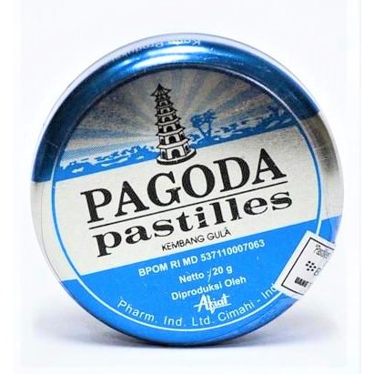 

Permen Pagoda Pastilles Rasa Mint Kaleng @20 gram