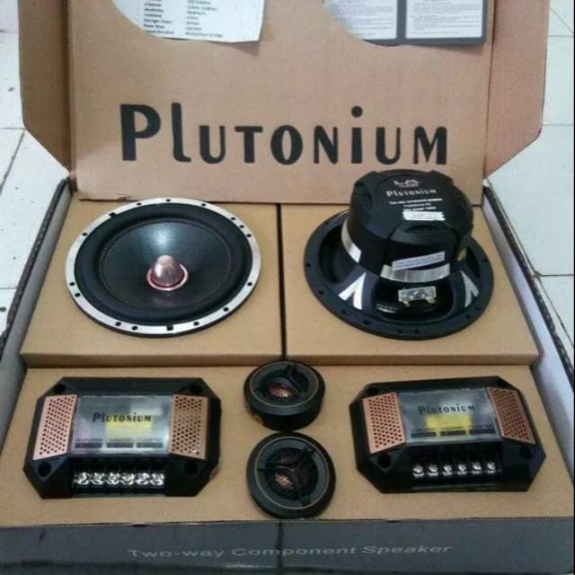 Speaker Component 6,5inch 2way LM Audio Plutonium