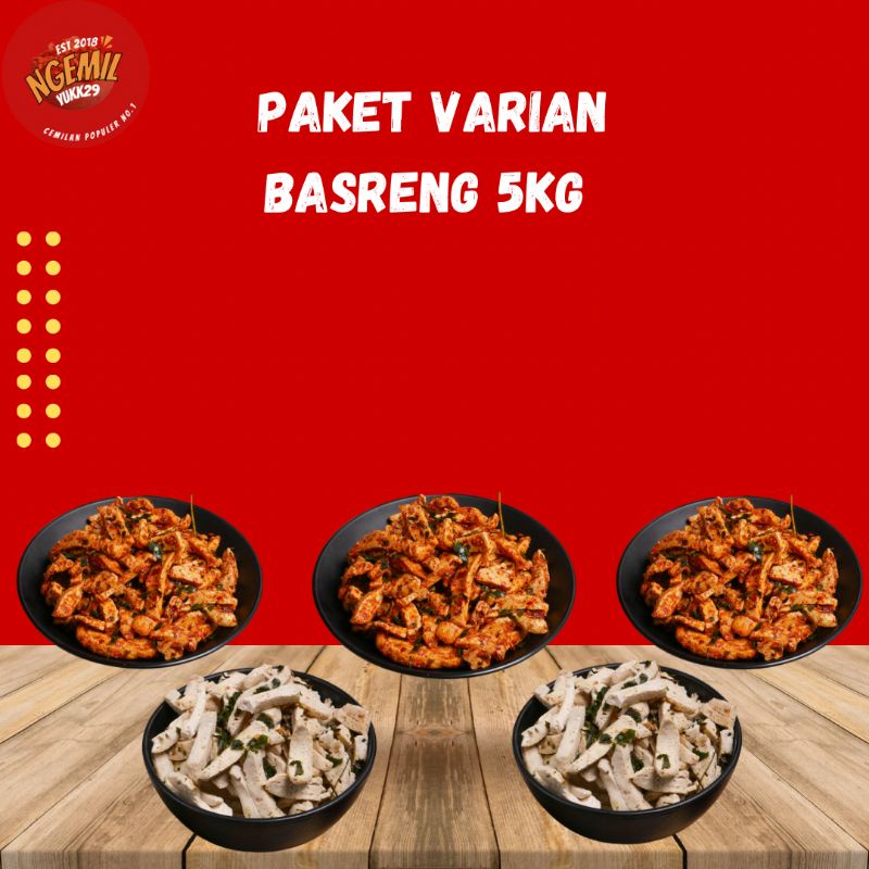 

PAKET BASRENG 5 KG BISA REQUES