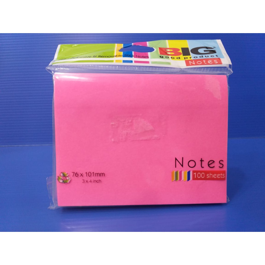 

POST IT 76X101 MM BIG 5 WARNA TUMPUK (RAINBOW)/PTR700028369