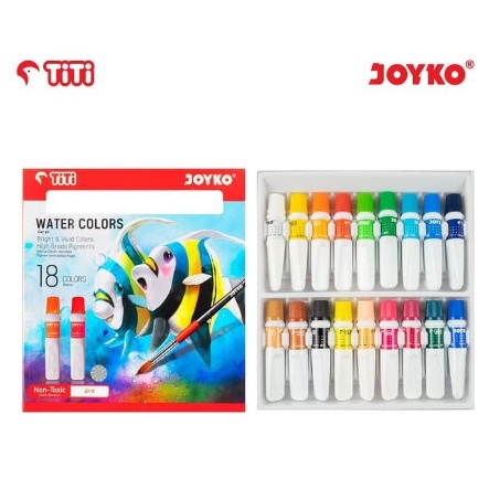 

Joyko TiTi Cat Air Anak Tube Water Color WC-6ML-18 Warna Colors Original