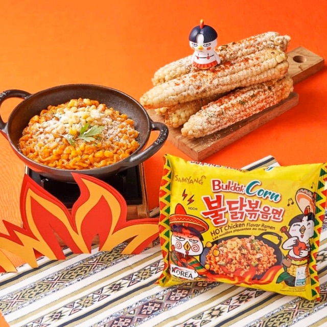 Samyang Buldak Corn