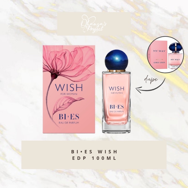 BIES Wish Woman EDP 100ml Parfum Wanita Bi'Es