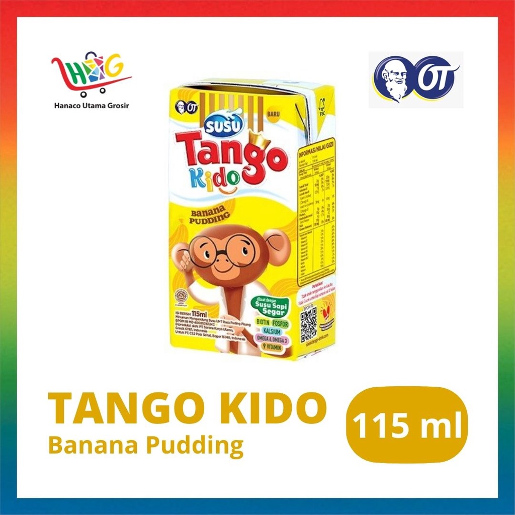 Susu Tango Kido UHT 115ml