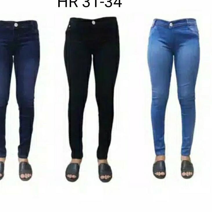 ☻ Celana levis jeans panjang cewek wanita cewek wanita kekinian ➵