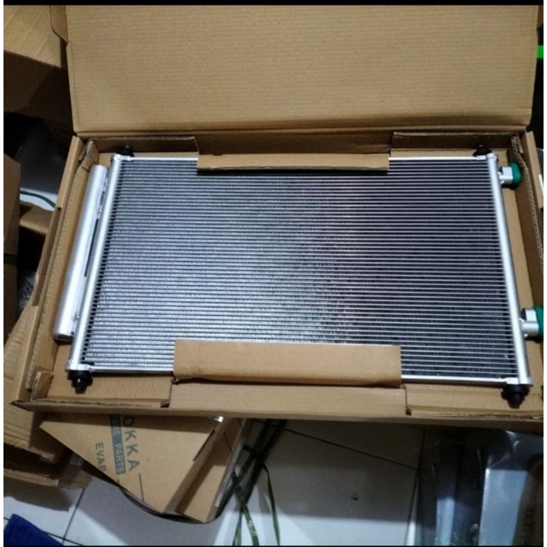 kondensor radiator AC Honda brio