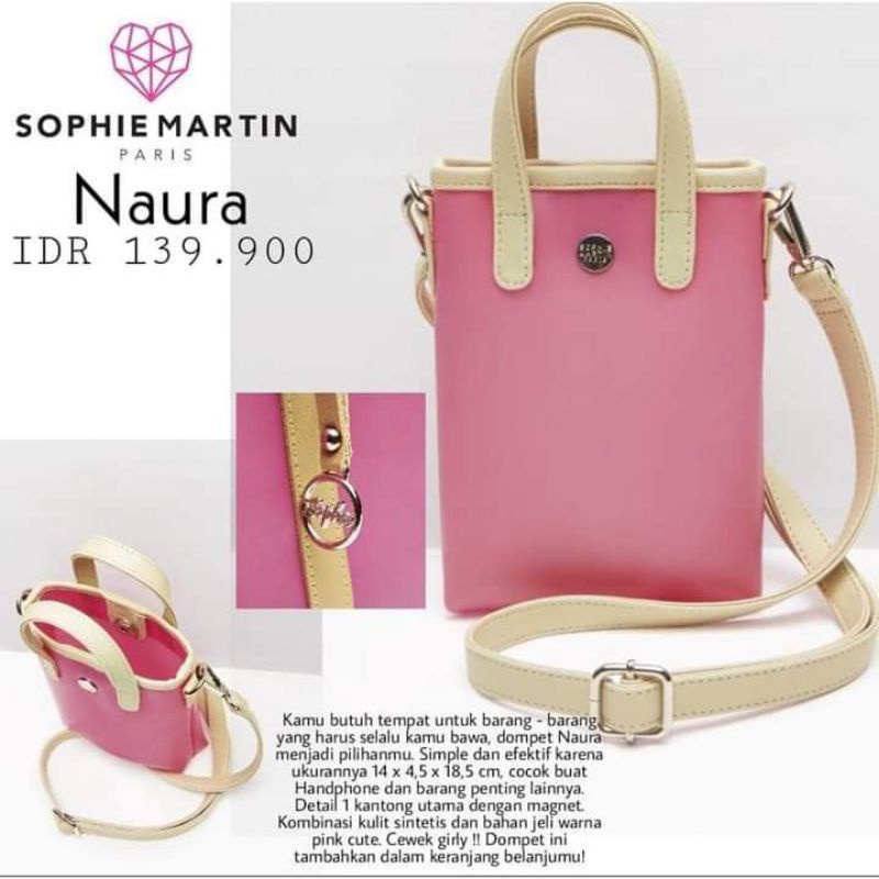 READY DOMPET HP NAURA SOPHIE MARTIN