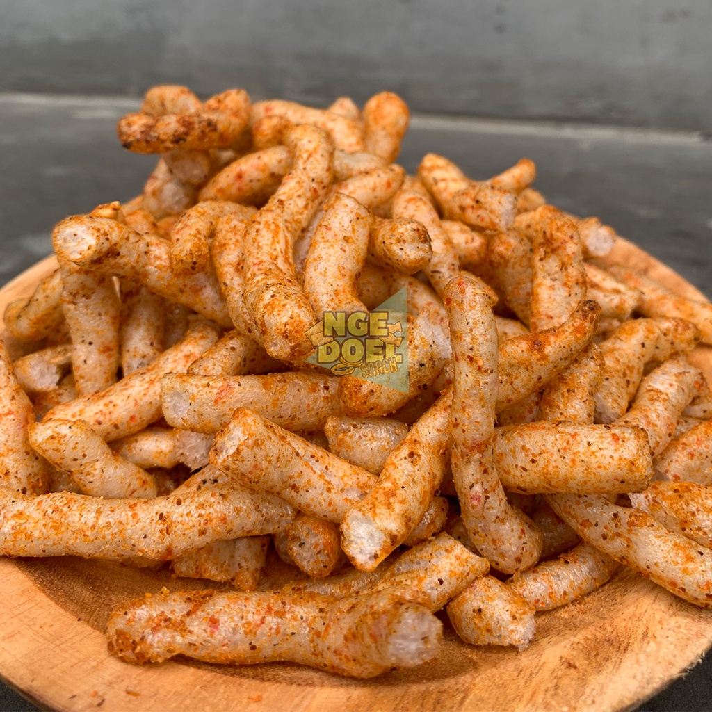 

Kerupuk Gurilem Pedas Ngedoel