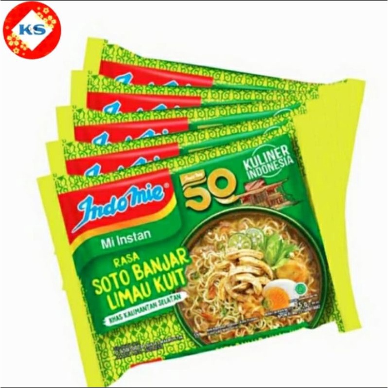 

Indomie Kuah Rasa Soto Banjar Limau Kuit 5 pcs