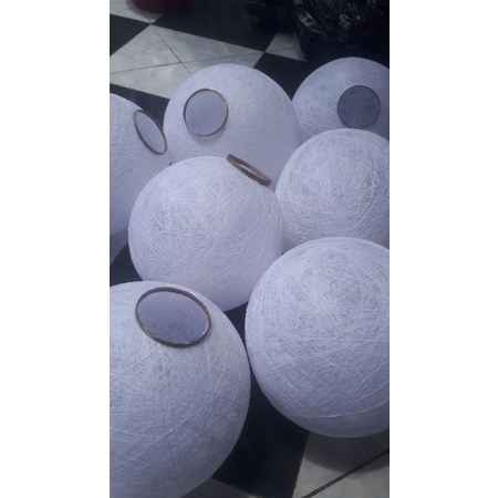 lampion benang ukuran 20 cm untuk dekorasi untuk pelataran rumah untuk hiasan perayaan