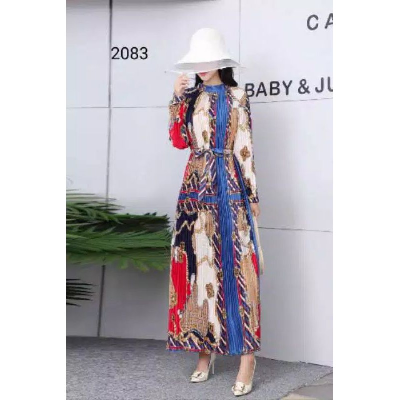 Dress Plisket Import