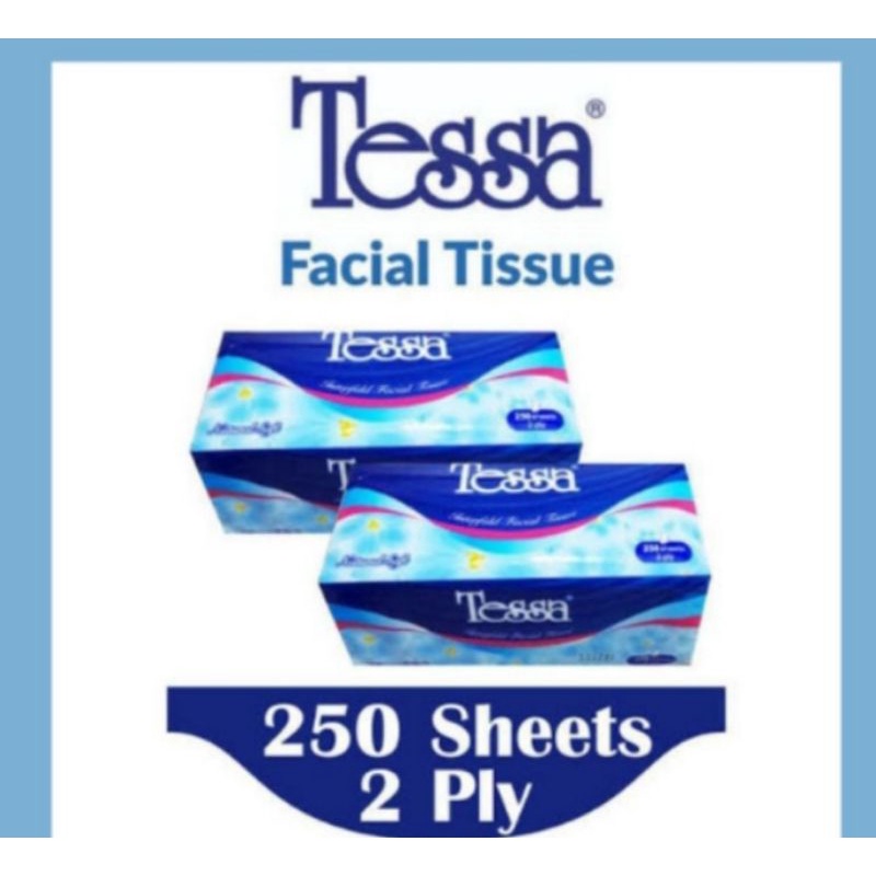 Tissu Tessa 250 Lembar 2 play,Tissu wajah