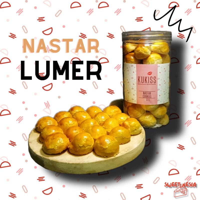 

KUKISS BY SWEETINESIA Nastar Isi Selai Nanas Premium Kue Kering 300gr/600gr