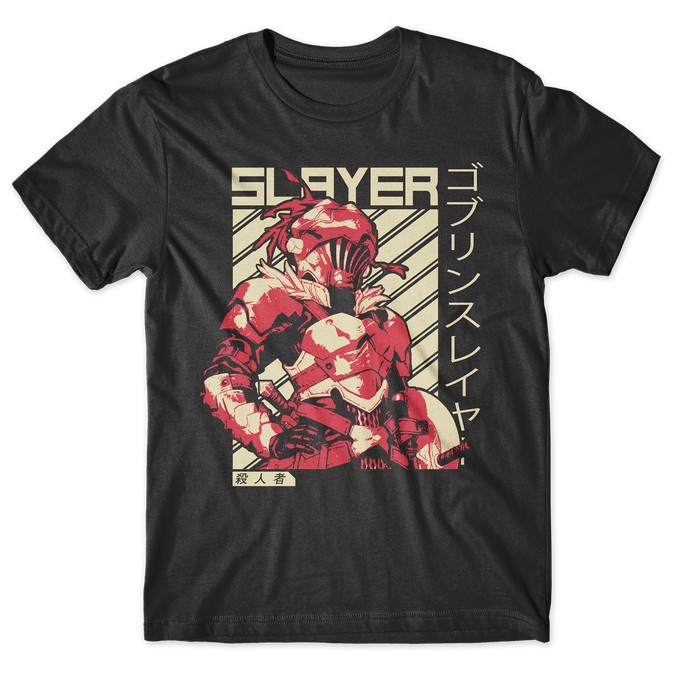 Kaos Anime Goblin Slayer T-shirt Anime Goblin Slayer