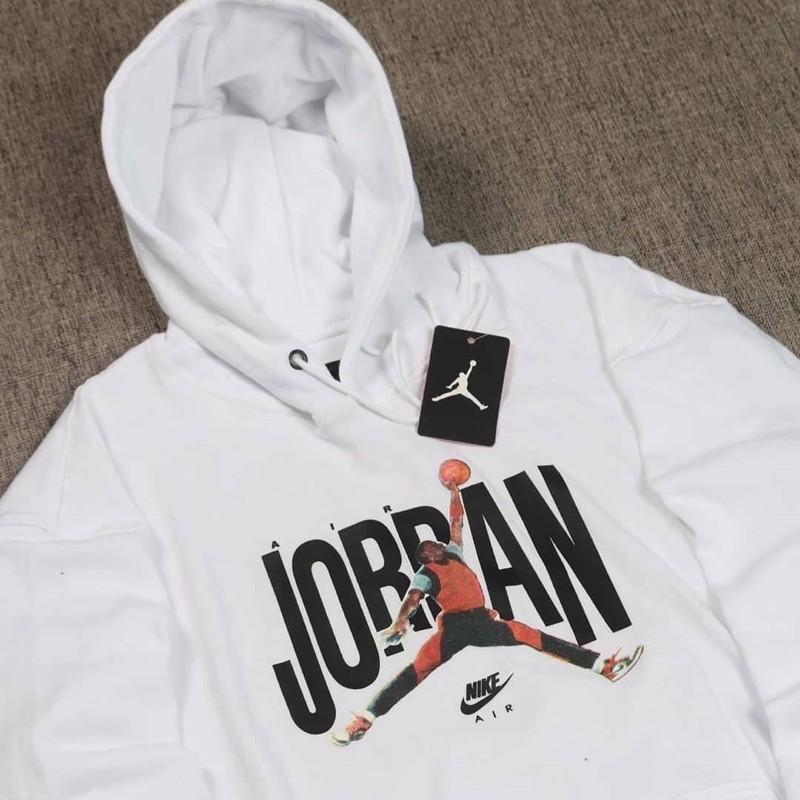 HOODIE NIKE JORDAN WHITE