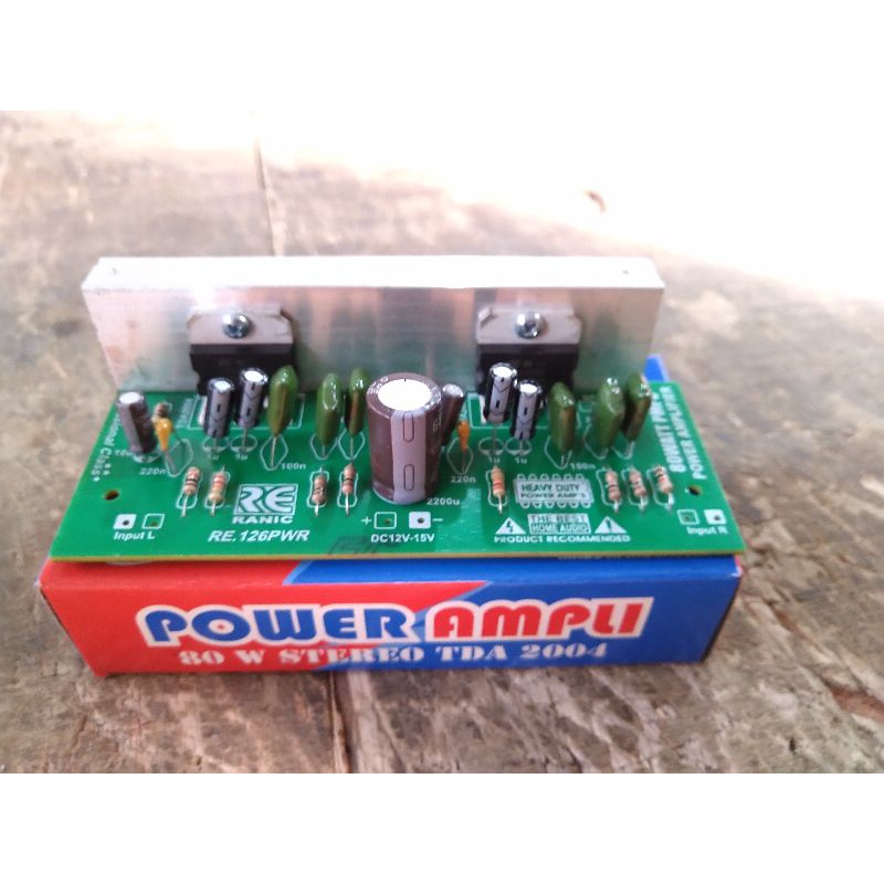 Kit power amplifier tda2004 tda2005 stereo btl ( 388 )