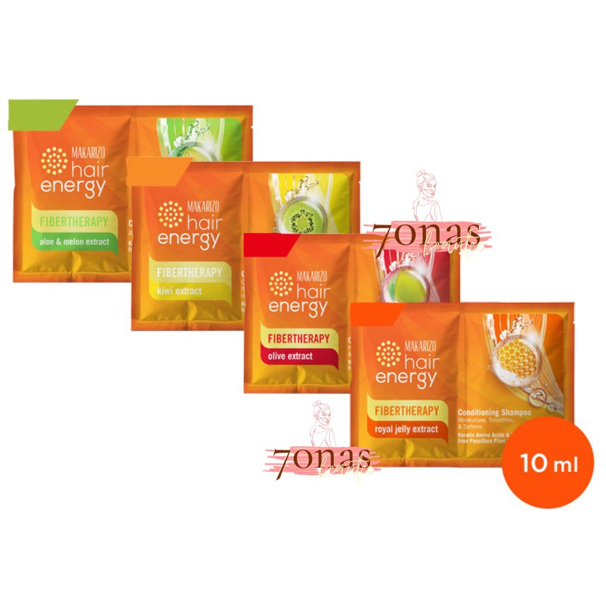 ♡70NAS.CO♡ | SACHET MAKARIZO Hair Energy Conditioning Shampoo 10ml/170ml/330ml