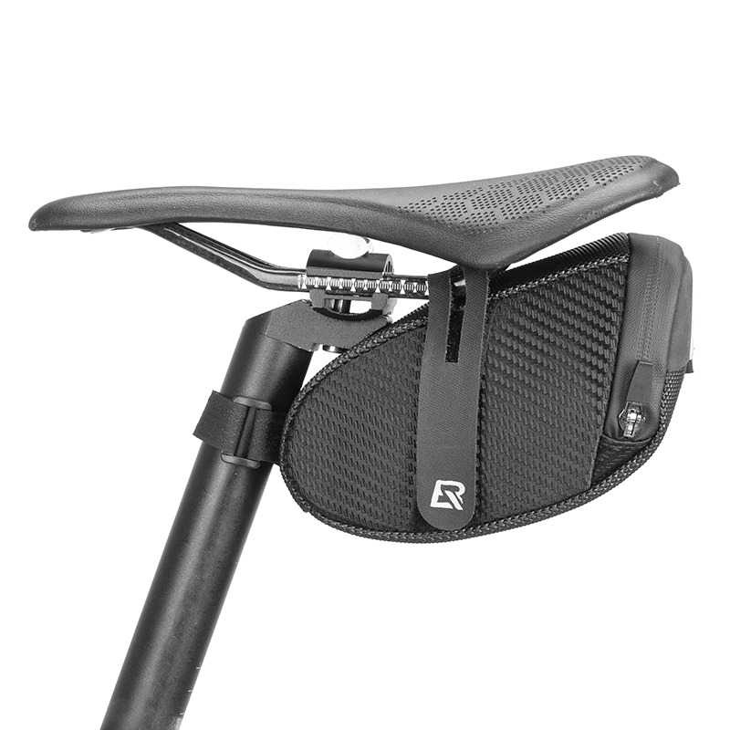 Rockbros Tas Sepeda Bicycle Tail Bag Reflective Hidden Space Perlengkapan Peralatan Bersepeda Gunung