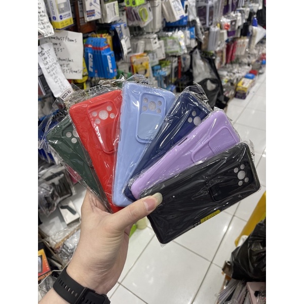 REDMI NOTE 10/10S/NOTE 10 PRO/NOTE 9/NOTE 9 PRO/X3 SOFTCASE CAMSHIELD SLIDE PENUTUP KAMERA BELAKANG