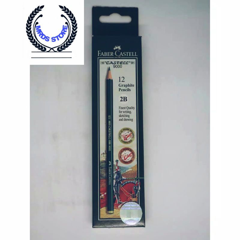 

Pensil 2B Faber Castell Graphite ORIGINAL, Pensil Kayu 2B Ujian Komputer Alat Tulis Sekolah Alat Tulis Kantor (1 PCS)